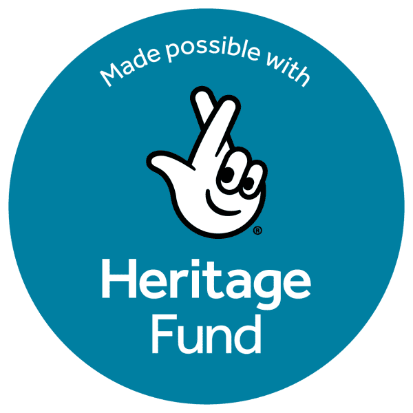 Made possible with The National Lottery Heritage Fund logo
