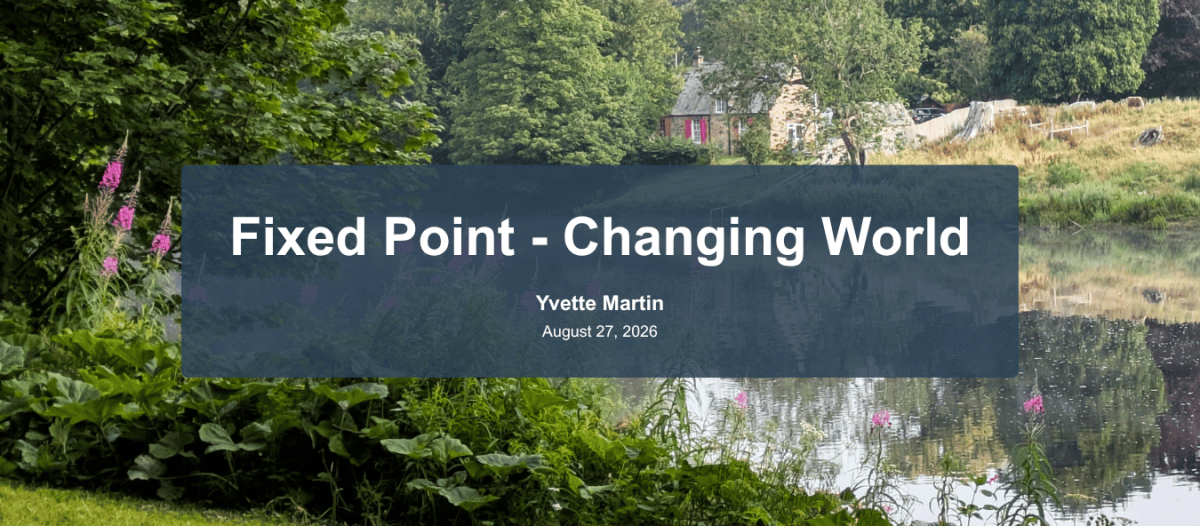 Fixed Pointy - Changing World